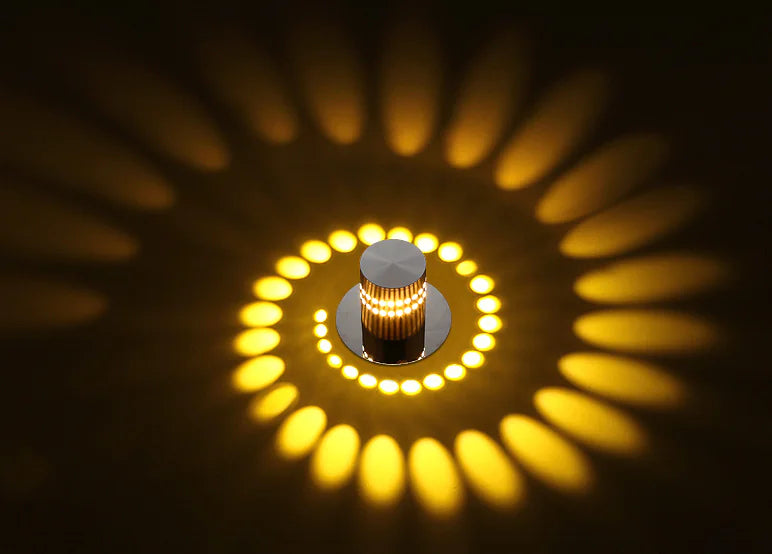 Luminaria de Pared para Pasillo con LED de Cambio de Color Moderno