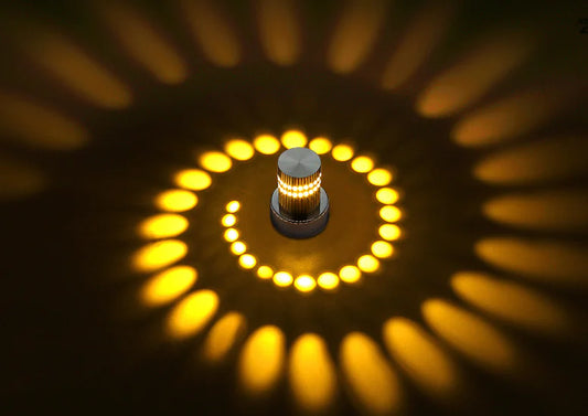 Luminaria de Pared para Pasillo con LED de Cambio de Color Moderno