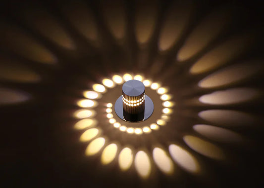 Luminaria de Pared para Pasillo con LED de Cambio de Color Moderno