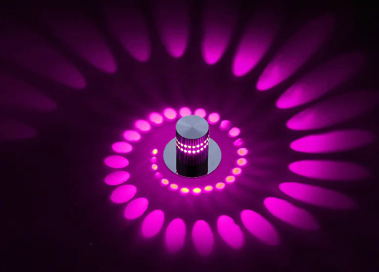 Luminaria de Pared para Pasillo con LED de Cambio de Color Moderno