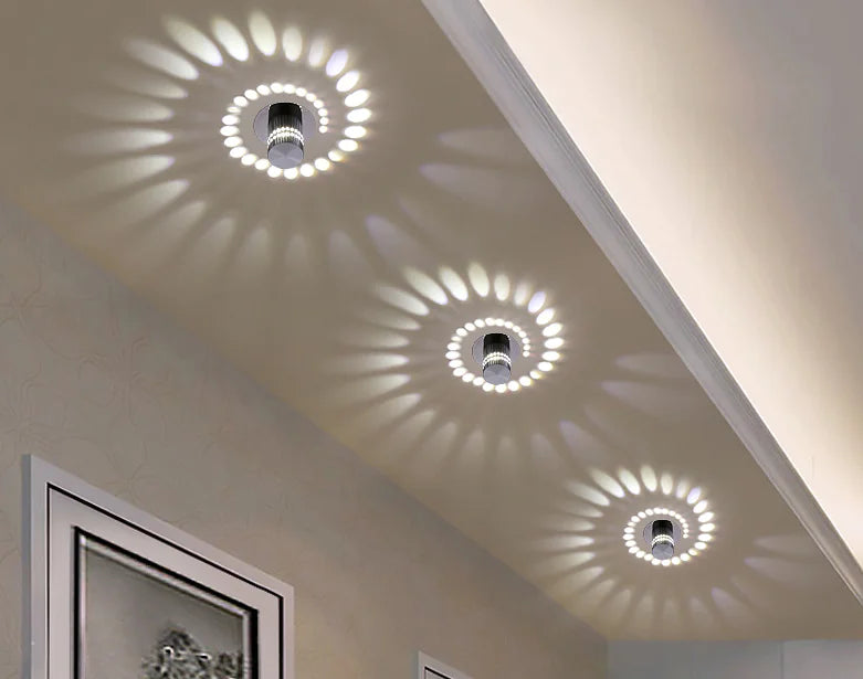 Luminaria de Pared para Pasillo con LED de Cambio de Color Moderno